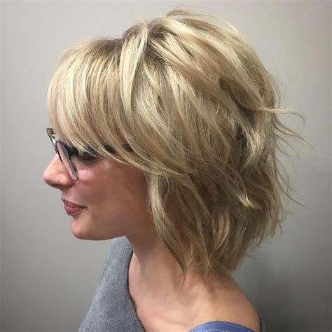 18 Short Layered Shaggy Bob Haircuts Short Hairstyle Trends Short