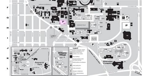 Colorado University Boulder Campus Map