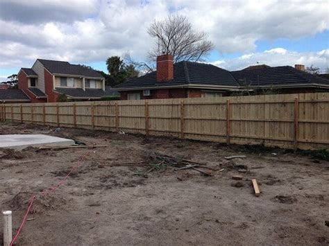 Paling Fences Nailed It Fencing Front Feature Fence And Sliding Gate