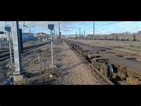 Freightliner Liveried 66414 And EWS Liveried 66177 Heading Through