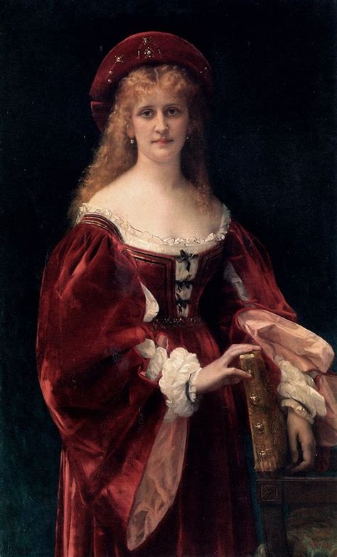 Alexandre Cabanel Patricienne De Venise Tableau De Grands Peintres