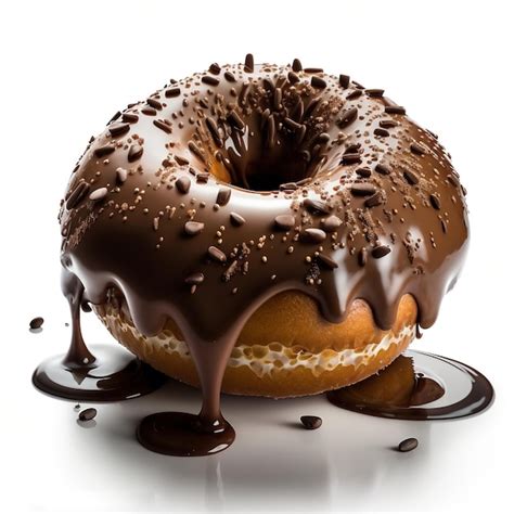 Premium Photo Delicious Glazed Donut Dessert Ai