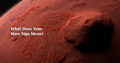 What is the Meaning of Mars in Astrology? | Mysticsense