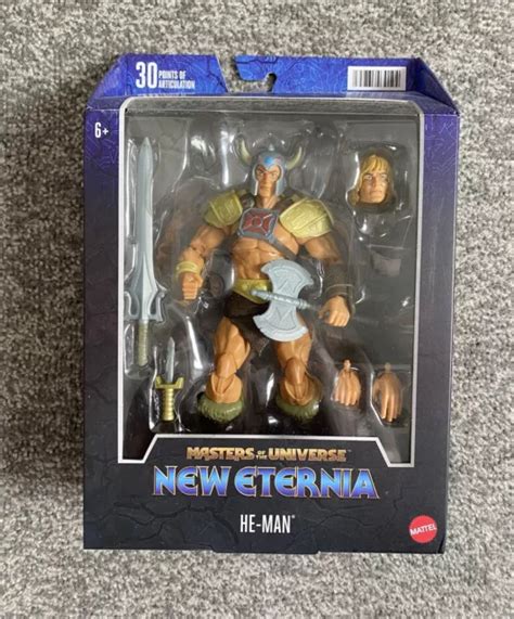 Masters Of The Universe Masterverse New Eternia He Man Viking Figure