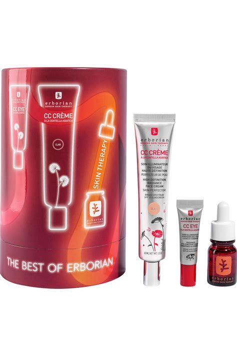 Erborian Coffret Cc Cr Me Claire Centella Oil Skin Therapy Offert