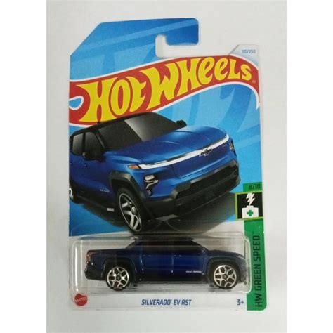 Hot Wheels Silverado Ev Rst 2024 Shopee Malaysia