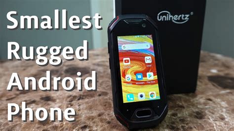 World S Smallest Rugged 4G Android Phone Unihertz Atom YouTube