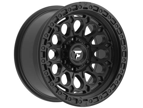 Fittipaldi Off Road Matte Black FT101 Wheels Rugged Ridge