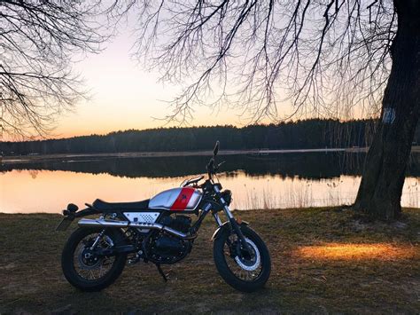 Motocykl Romet SCMB 125 Pierwszy właściciel 21r Scrambler Cafe Racer