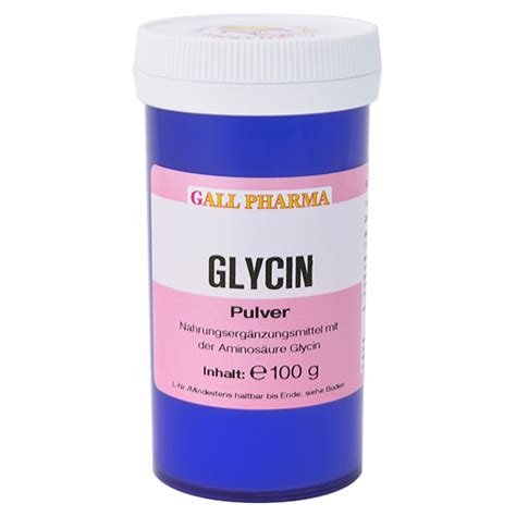 GLYCIN PULVER 100 Gramm Online Kaufen Medpex