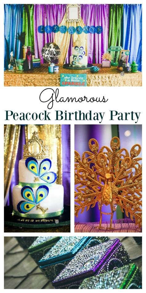 The Ultimate Peacock Birthday Party