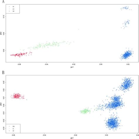 The Principal Component Analysis Results Based On Genome Wide Snp A