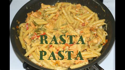 How To Make Rasta Pasta Chicken Alfredo In 6 Minutes Cook A Quick Meal With The Renegade Don