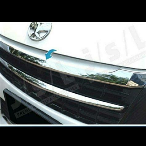 Jual List Depan Front Grile Trime Hoodmolding Hood Moulding Toyota Agya