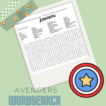 Avengers Word Search Printable Word Search Printable Hot Sex Picture