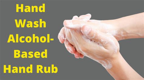 How To Use Abhr Alcohol Based Hand Rub