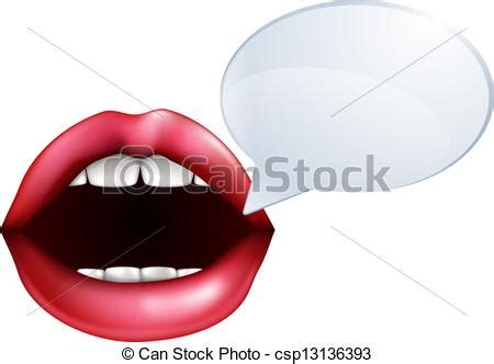 free clipart mouth speaking - Clipground