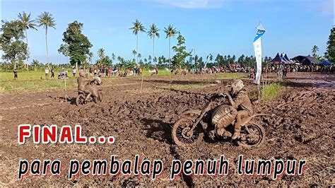 FINAL Balap Enduro Motor Ojek Gabah Sambil Membawa Muatan YouTube