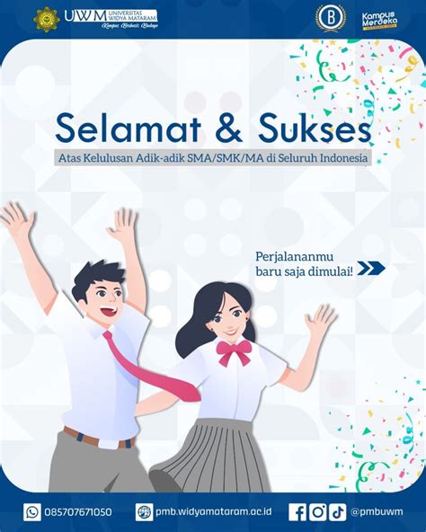 Selamat Sukses Atas Kelulusan Siswa Sma Smk Ma Seluruh Indonesia