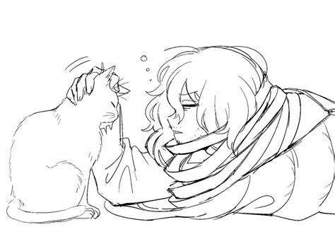 Shota Aizawa And Cat