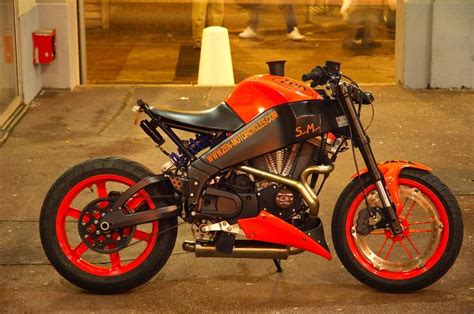 Made In Around A Buell Xb S Buell Cafe Racer Custom Cafe