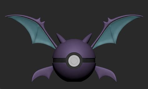 Archivo Stl Pokemon Crobat Pokeballobjeto Imprimible En D Para