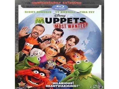 The Muppets Most Wanted Blu Ray Combo Pack Blu Ray DVD Digital HD