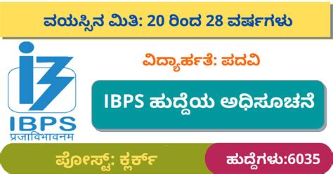 Ibps Recruitment 2022 Apply Online For 6035 Clerk