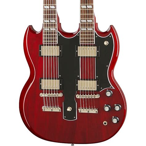 Gibson Custom EDS-1275 Double Neck Electric Guitar Cherry Red | Guitar ...