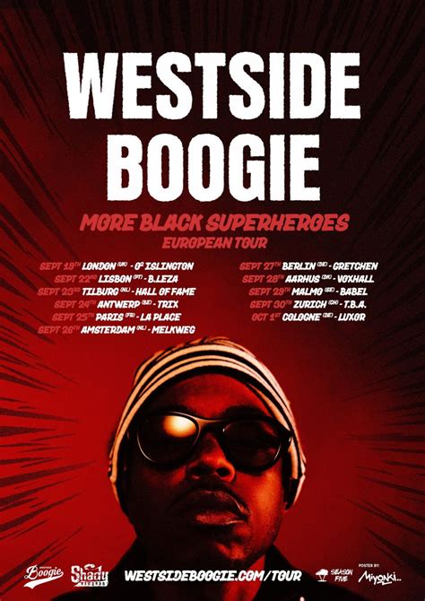 Westside Boogie Goes On His First European Tour Eminem Pro The