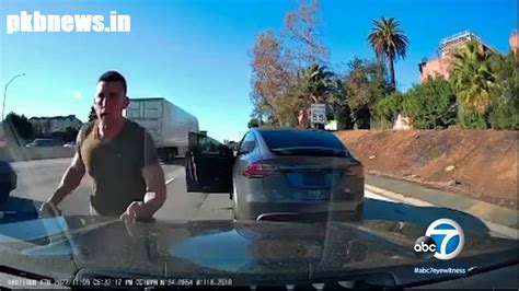 Who Is Nathaniel Radimak Arrested Tesla Driver Suspected In Road Rage