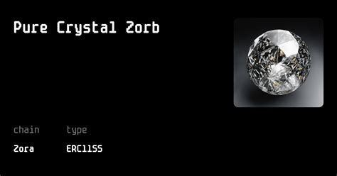 Pure Crystal Zorb Mint Fun