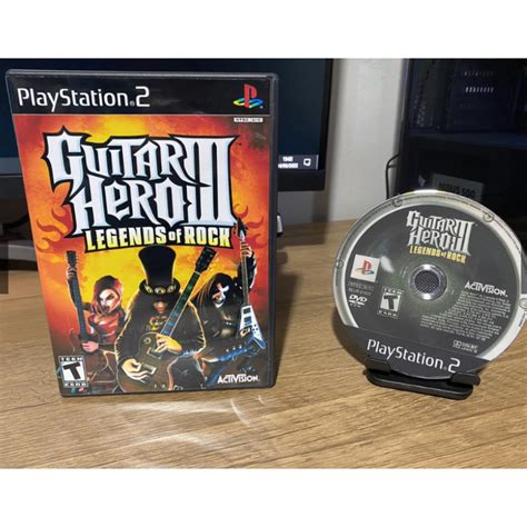 Guitar Hero Iii Legends Of Rock Jogo Em M Dia F Sica Para Playstation