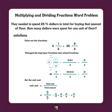 Multiplying Fractions Word Problems Worksheet Live Worksheets