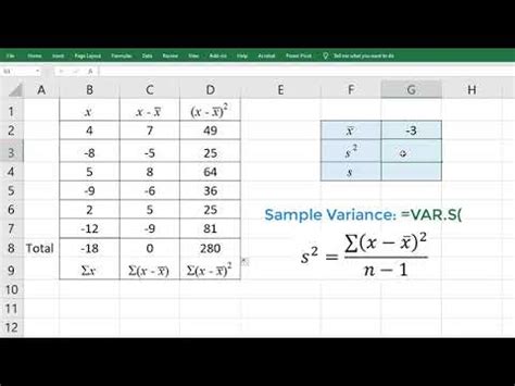 Easy Steps calculation how to calculate mean standard deviation and ...