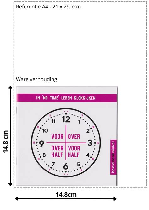 Leren Klokkijken Handleiding In No Time Leren Klokkijken Leer