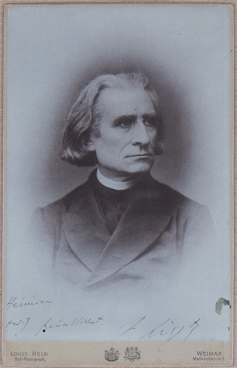 Franz Liszt Autographed Signed Photograph HistoryForSale Item 350519