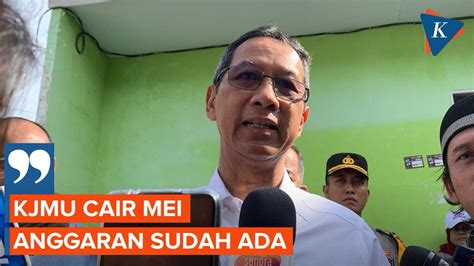 Video Heru Budi Pastikan Dana Kjmu Cair Mei Anggarannya Sudah Tersedia