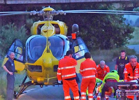 Incidente Fabriano Con Lo Scooter Contro Un Auto Parcheggiata