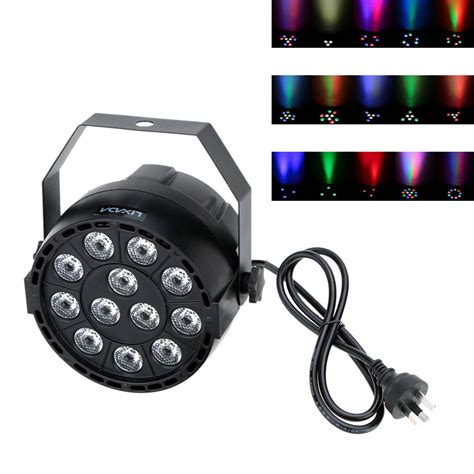 Lixada Dmx Rgbw Led Stage Par Light Strobe Professional Channel