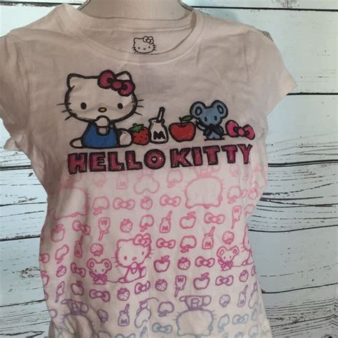 Hello Kitty Shirts And Tops Girls Hello Kitty Tshirt Poshmark