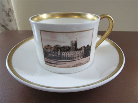 Vintage Highclere Castle Fine Bone China Tea Cup And Saucer Etsy