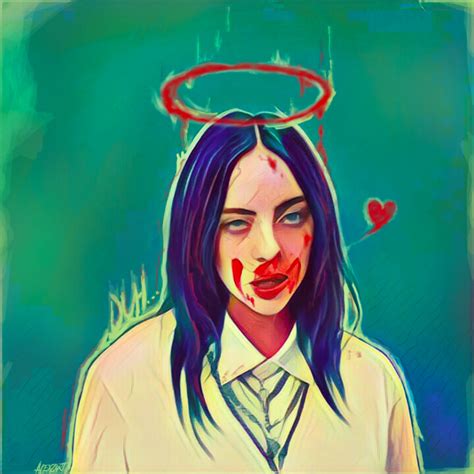 Billie Eilish Bad Guy By Alart90 On Deviantart