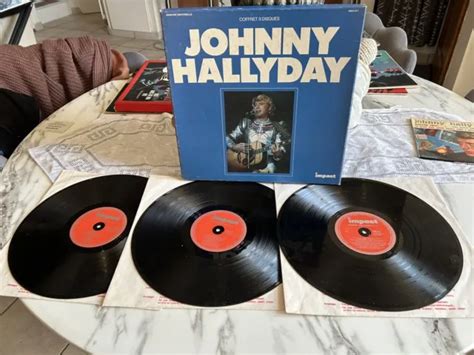 Johnny Hallyday Coffret Trois Disques Eur 30 00 Picclick Fr