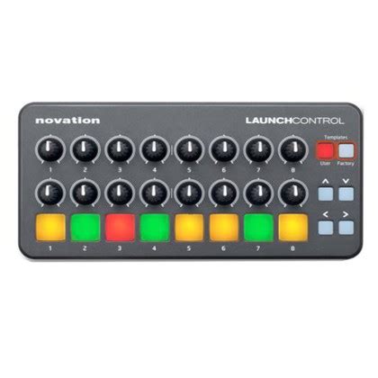 Novation Launch Control With 8 Multicolor Backlit Buttons and 16 Knobs ...