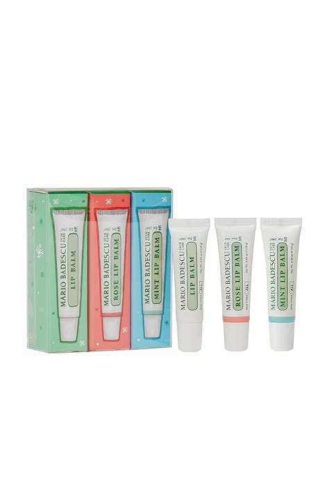 Mario Badescu Lip Balm Trio Revolve