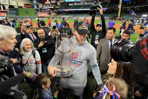 Stephen Strasburg Named World Series Mvp After Historic Postseason Run