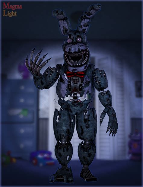 Nightmare Bonnie By Magmalight On Deviantart