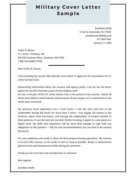 Get Our Image Of Veteran Cover Letter Template For Free Cover Letter