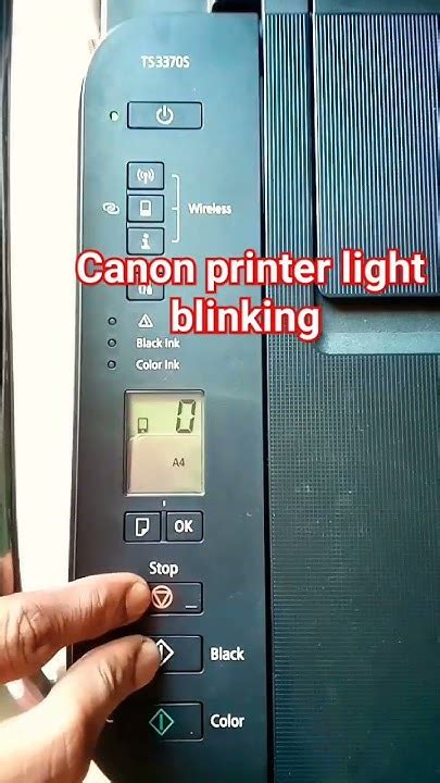 Canon Pixma Printer Light Blinking Problem Solved💯🎉 Youtube